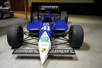 Deutsches Automuseum Langenburg, A blue Formula 1 racing car with Goodyear and Bosch sponsorship in