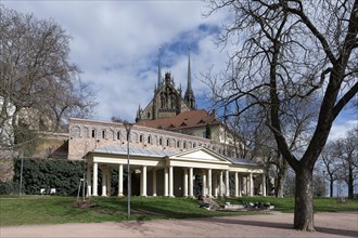 Pavilion, Denis Gardens (Denisovy sady), Brno, Jihomoravsky kraj, Czech Republic, Europe