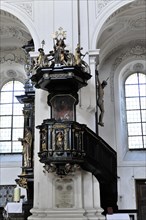 St Paul's parish church, the first church was consecrated to St Paul around 1050, Passau, Baroque