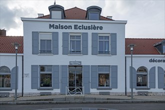 Maison Exclusiere, site of the Dunkirk harbour defence group during the Second World War, Dunkirk,