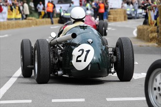 A historic racing car with the number 21 on a race track, SOLITUDE REVIVAL 2011, Stuttgart,