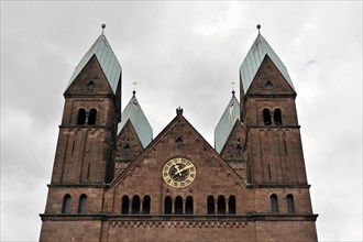 Church of the Redeemer, start of construction 1903, Bad Homburg v. d. Hoehe, Hesse, A