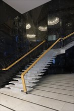 Staircase, Hotel International, Brno, Brno, Jihomoravsky kraj, Czech Republic, Europe