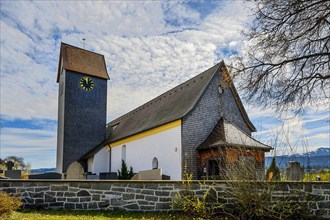 Church of St Alexander and St George, Memhoelz, Allgaeu, Swabia, Bavaria, Germany, Europe