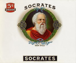 Socrates, 470 to 399 BC, Ancient Greek philosopher, Historical, digitally restored reproduction
