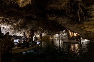 Mallorca, Spain, November 2 2023: amazing photos of Drach Caves, Europe
