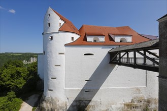 Wildenstein Castle, Spornburg, medieval castle complex, best preserved fortress from the late