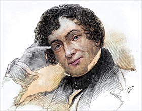 Washington Irving, 1783 to 1859, American writer, known as the first American man of letters,