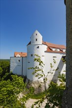 Wildenstein Castle, Spornburg, medieval castle complex, best preserved fortress from the late