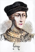 King Henry VI of England, 1421 to 1471, Historical, digitally restored reproduction from a 19th