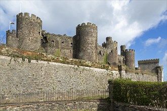 Castle, Conwy, Wales, Great Britain