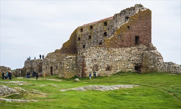 Hammershus was Scandinavia's largest medieval fortification and is one of the largest medieval