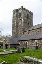 St Mary's Church, Conwy, Wales, Great Britain