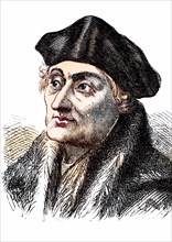 Desiderius Erasmus Roterodamus ca. 1466/1469 to 1536, Dutch humanist and theologian, Historical,