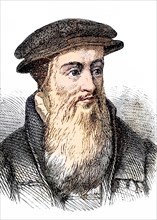 John Knox, ca. 1510 to 1572, Scottish clergyman and leader of the Protestant Reformation. Founder