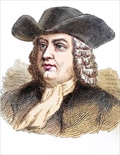William Penn (born 14 October 1644 in London, died 30 July 1718 in Ruscombe, Berkshire) founded the