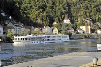 The river cruiser VIKING EUROPE, year of construction 2001, 114, 30m length near Passau, A river