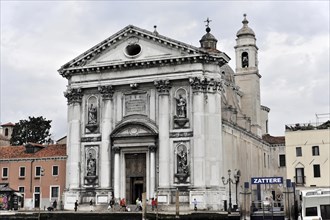 Church of San Maria della Rosario, built in 1726, 1743, Fondamenta Zattere, Canale della Giudecca,