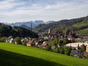 Donawitz steelworks of voestalpine AG, Leoben, Styria, Austria, Europe