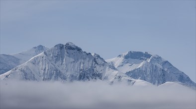 Panorama, winter, snowy, pinzgau, imbachhorn