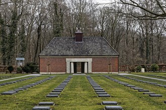 Military cemetery 1st World War in Vladslo, Belgium, Europe