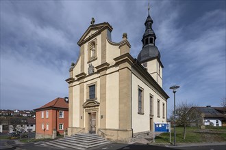 St Bartholomew's Church, built in 1764, Kleineibstadt, Lower Franconia, Bavaria, Germany, Europe
