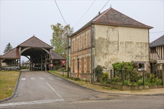 In the village of Lesmont, Aube department, Grand Est region, France, Europe