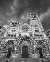Cathedral of San Lorenzo, Piazza San Lorenzo, Genoa, Italy, Europe
