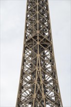 Eiffel Tower, close-up, Paris, Ile-de-France, France, Europe