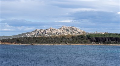 Granite rocks, coast near Palau, Parco Nazionale dell'Arcipelago di la Maddalena, Gallura,