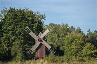 Windmill, Geta, Aland, or Aland Islands, Gulf of Bothnia, Baltic Sea, Finland, Europe