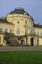 Rococo-style hunting and pleasure palace Schloss Solitude, built by Duke Carl Eugen von