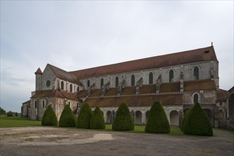 Former Cistercian monastery Pontigny, Pontigny Abbey was founded in 1114, Pontigny, Bourgogne,