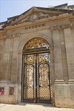 Entrance to the Calvet Museum, Avignon, Vaucluse, Provence-Alpes-Cote d'Azur, South of France,