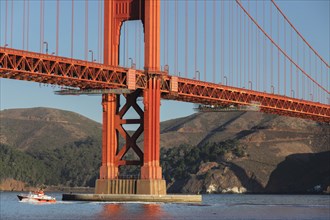 Golden Gate Bridge, San Francisco Bay, California, USA, San Francisco, California, USA, North