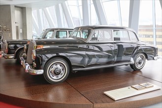 Mercedes-Benz 300, last official vehicle of Konrad Adenauer, Mercedes-Benz Museum, Stuttgart,