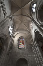 Vaults of Notre Dame de l'Assomption Cathedral, Lucon, Vendee, France, Europe