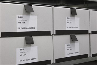 Archived index cards of the Stasi at the Federal Commissioner for the Records of the State Security