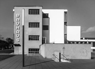 Main building Bauhaus Dessau Saxony-Anhalt, Germany, Europe