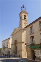 Church of Notre-Dame et Saint-Martin, Remoulins, Gard, Languedoc-Roussillon, South of France,