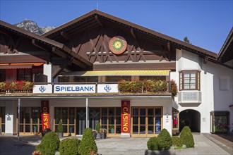 Casino, casino, Garmisch district, Garmisch-Partenkirchen, Werdenfelser Land, Upper Bavaria,