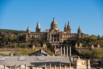 The Museu Nacional d'Art de Catalunya, Barcelona, Spain, Europe