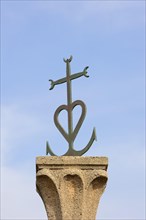 Camargue Cross, Saintes-Maries-de-la-Mer, Camargue, Bouches-du-Rhone, Provence-Alpes-Cote d'Azur,
