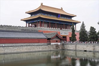 China, Beijing, Forbidden City, UNESCO World Heritage Site, Historic building of the Forbidden City