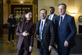 Annalena Baerbock (Alliance 90/The Greens), Federal Foreign Minister, meets David Cameron, Foreign