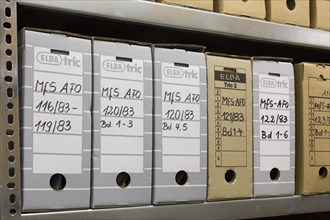 Stasi files at the Federal Commissioner for the Records of the State Security Service of the former