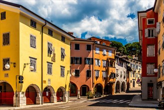 Old town centre, Gorizia, border town to Slovenia, Friuli, Italy, Gorizia, Friuli, Italy, Europe