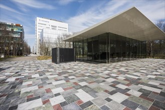 Modern architecture, office building, architect Marco Serra, Novartis Campus, Basel, Canton of