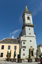 Roman Catholic parish church of the Holy Trinity, statutory town of Rust, Seewinkel, Burgenland,