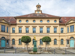 Johann Nepomuk Hummel Music School in Weimar, Thuringia, Germany, a neo-classical building built as
